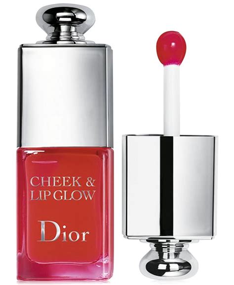 dior lip and cheek tint.